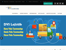 Tablet Screenshot of dyslojistik.com